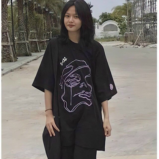 ÁO THUN UNISEX TAY LỠ FORM RỘNG CÓ SIZE TỚI 80KG