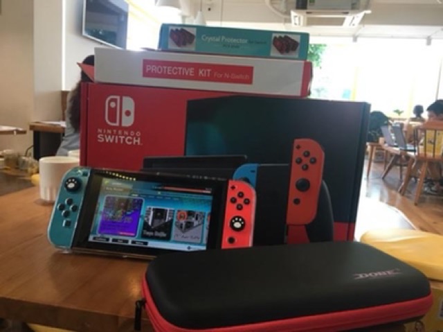 Case gương trong suốt ốp toàn bộ nintendo switch