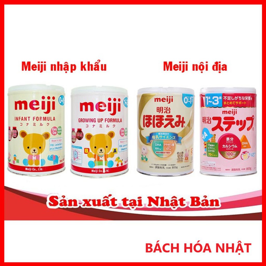 Sữa Bột MEIJI Nội Địa Nhật Bản 800g