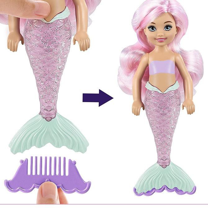 Búp Bê Barbie Hình Nàng Tiên Cá Nhiều Màu Sắc Dễ Thương