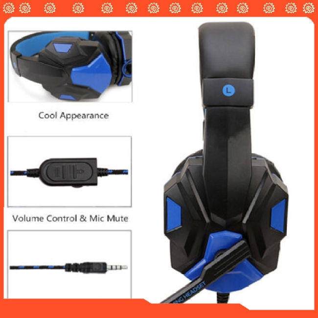 Tai nghe chụp tai Gaming có dây âm thanh chất lượng cao cho PS4 Xbox One Nintend Switch iPad PC | BigBuy360 - bigbuy360.vn