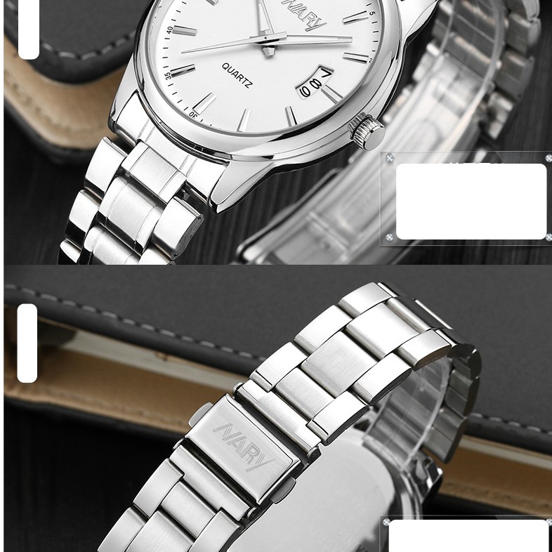 Đồng hồ nam Nary dây thép không rỉ chống nước SP252 (Nhiều màu) | BigBuy360 - bigbuy360.vn