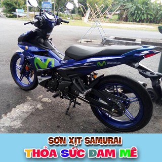 Combo sơn màu Y3973 xanh tím đậm GP .