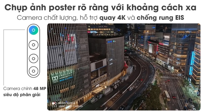 Điện Thoại Xiaomi Redmi Note 8 ( 4GB/64GB ). Hàng cũ đẹp 95-98%. | BigBuy360 - bigbuy360.vn