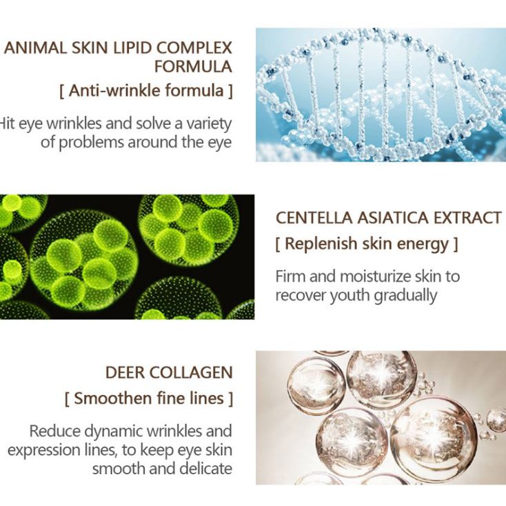 Kem làm mờ quầng thâm - bọng mắt - vết nhăn Cayman Eye Cream Vibrant Glamour EN