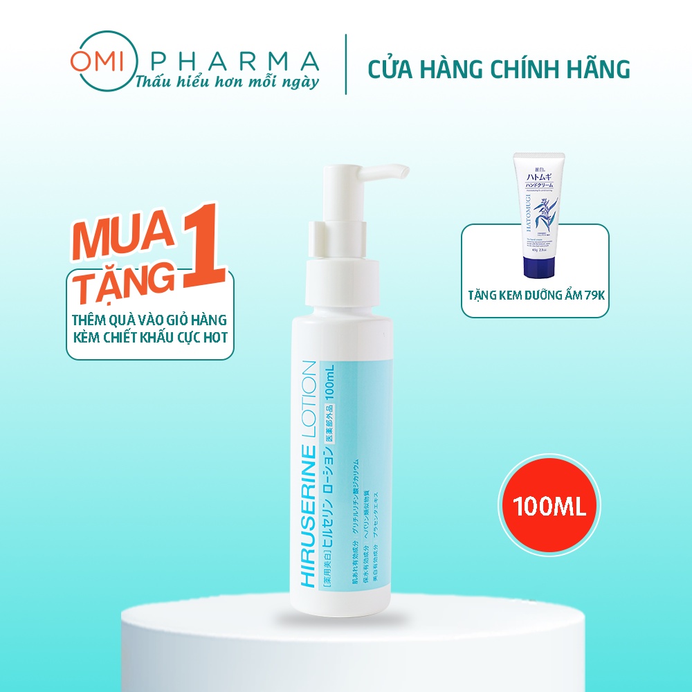 [TẶNG KEM DƯỠNG TAY HATOMUGI] Dưỡng Ẩm Cho Da Mềm Mịn, Làm Trắng Da Hiruserine ( Dưỡng Trắng Da Chỉ Sau 1 Tuần)