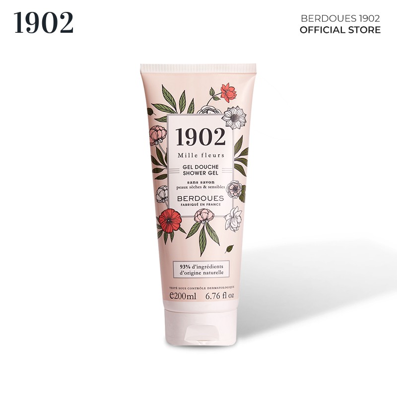 Sữa Tắm Nước Hoa Berdoues 1902- Mille Fleurs 200Ml (HSD 07/2022)