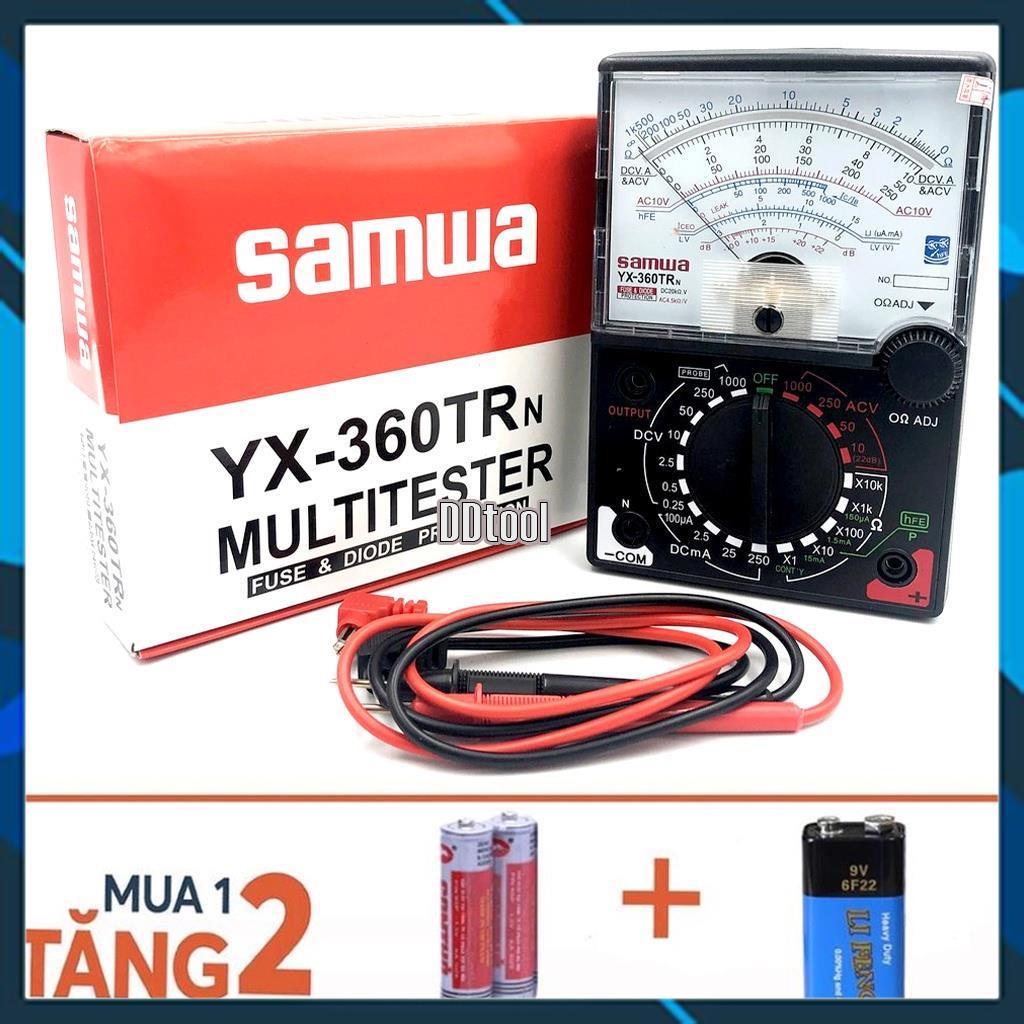 Đồng hồ vạn năng YX-360TRn (tặng kèm pin 9v và 1.5v) - Đồng hồ vạn năng kim DDtool