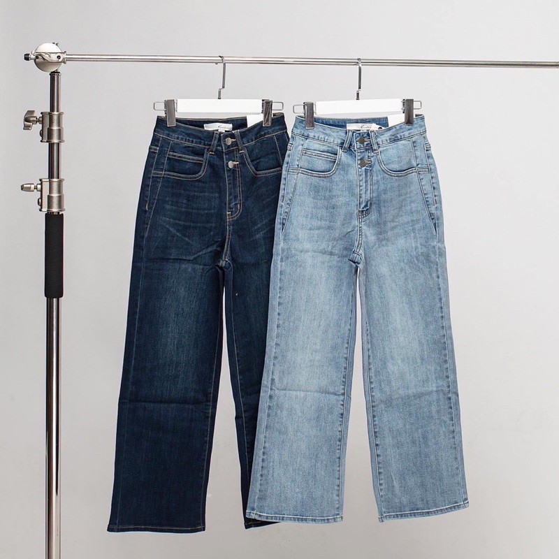 Quần culottes ngố 2 nút siêu xinh