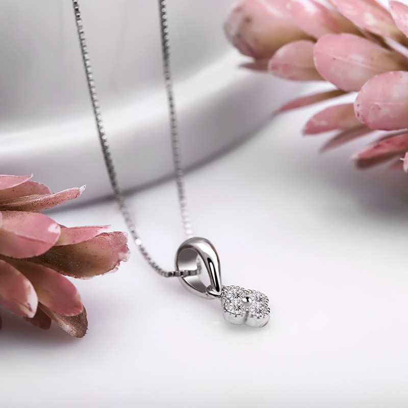 Mặt dây chuyền bạc Sonic Flower