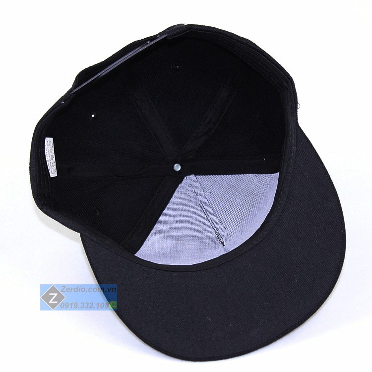 Nón hiphop snapback Marvel 2 màu đen, đỏ cho cả nam và nữ