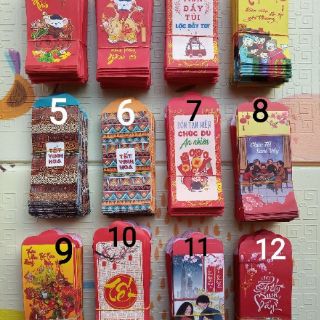 (ĐƯỢC CHỌN MẪU) Bao lì xì tết đẹp