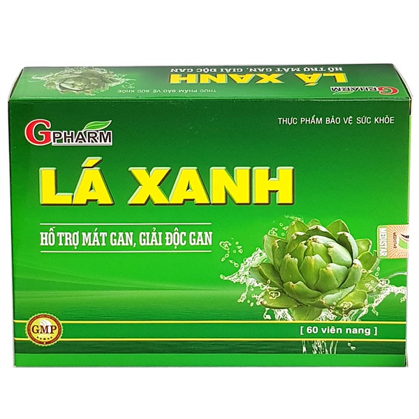 Lá Xanh – Hỗ trợ giúp giải độc gan, thanh lọc cơ thể (Hộp 60 viên)