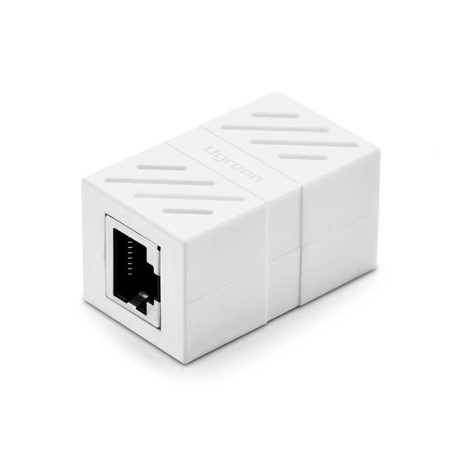 Đầu nối mạng Ugreen 20311 chuẩn Cat6 10Gbps màu trắng chính hãng - HapuStore