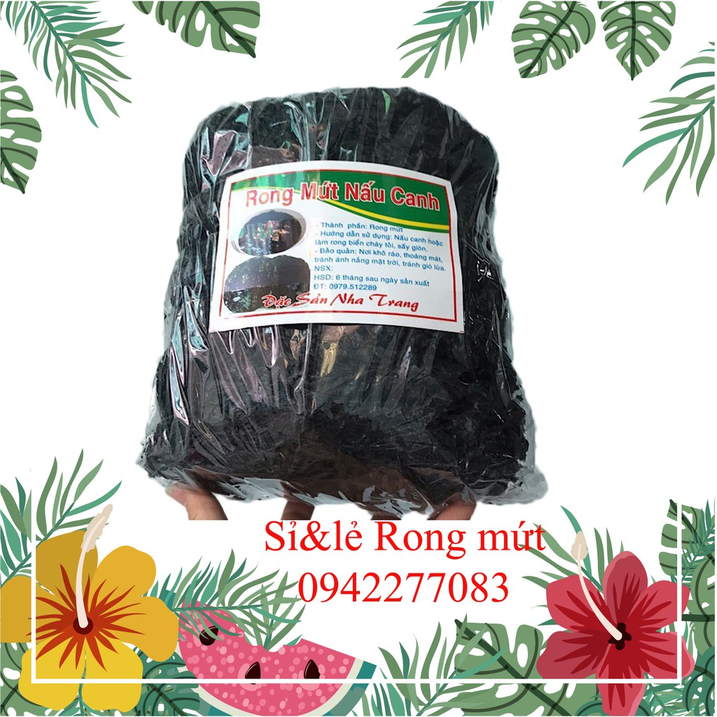 Sỉ 2kg RONG MỨT CAO - RONG BIỂN KHÔ