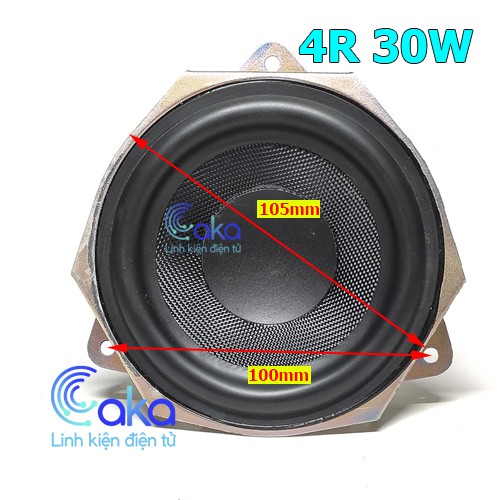 Củ loa Bass 30W 4R Klipsch 4 inch