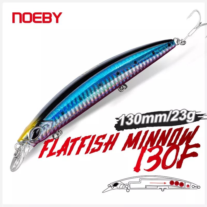 Mồi lure Noeby 9498 Mồi lure ghềnh.Siêu nhạy vược,nhồng