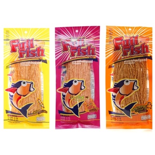 Snack cá full fish 80g vị cua/ bbq/ gà nướng/ cá sợi thái lan/ snack ăn vặt