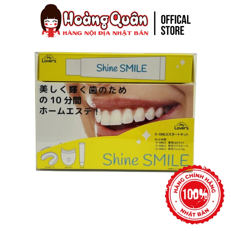 [Auth Nhật] Bộ làm t.rắng sáng răng Shine SMILE 15g