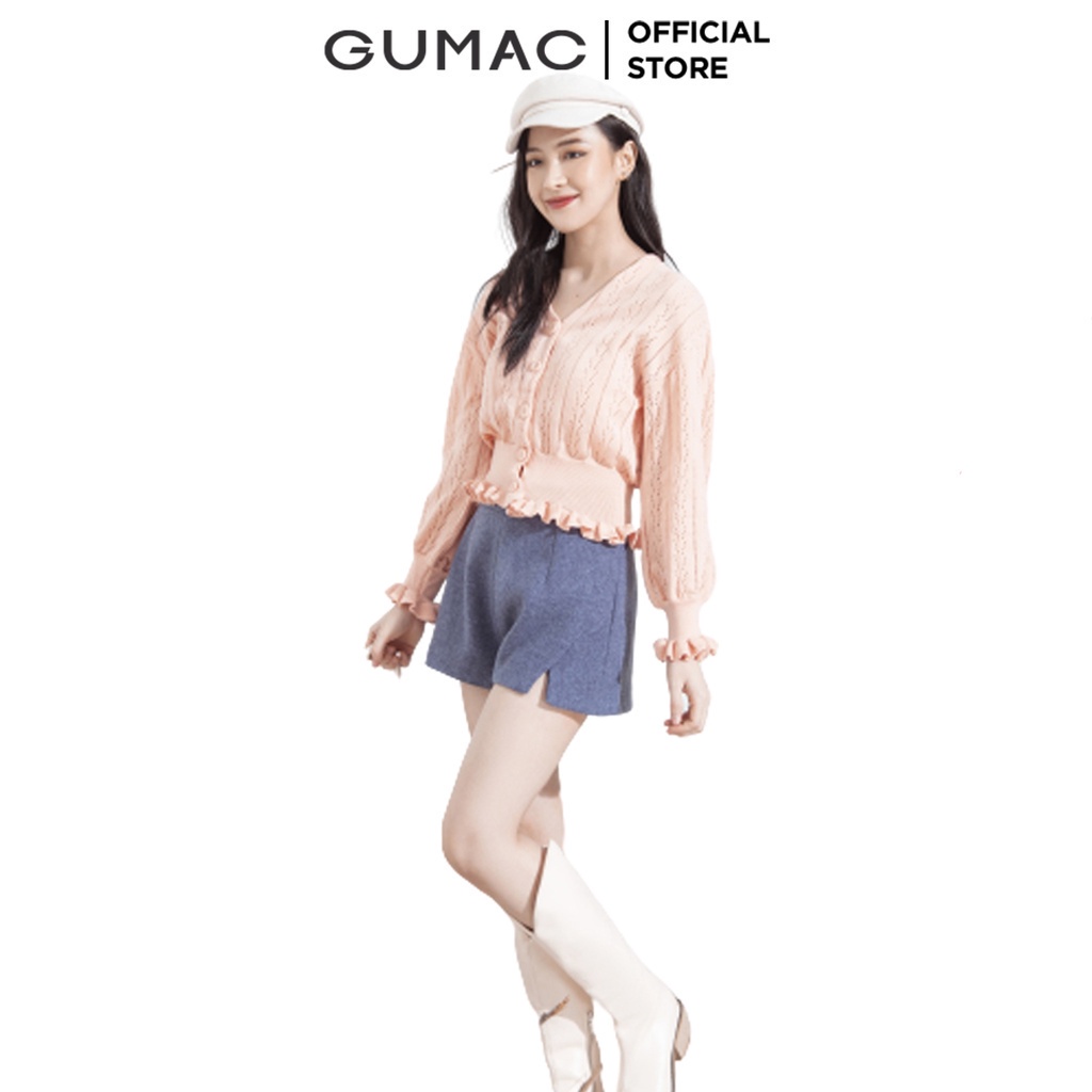 Áo cadigan gấu bèo GUMAC AA11303 | BigBuy360 - bigbuy360.vn