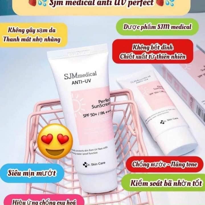 Kem chống nắng SJMmedical Anti-UV Perfect SunScreen SPF 50+/PA++++ 60g