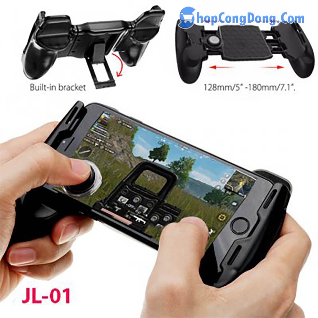 Tay cầm gamepad có nút JL01 chơi game dễ dàng Scd3794