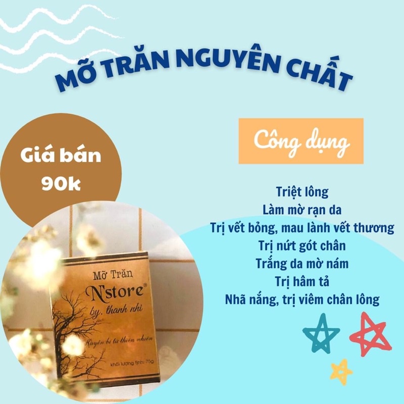 Mỡ trăn nguyên chất