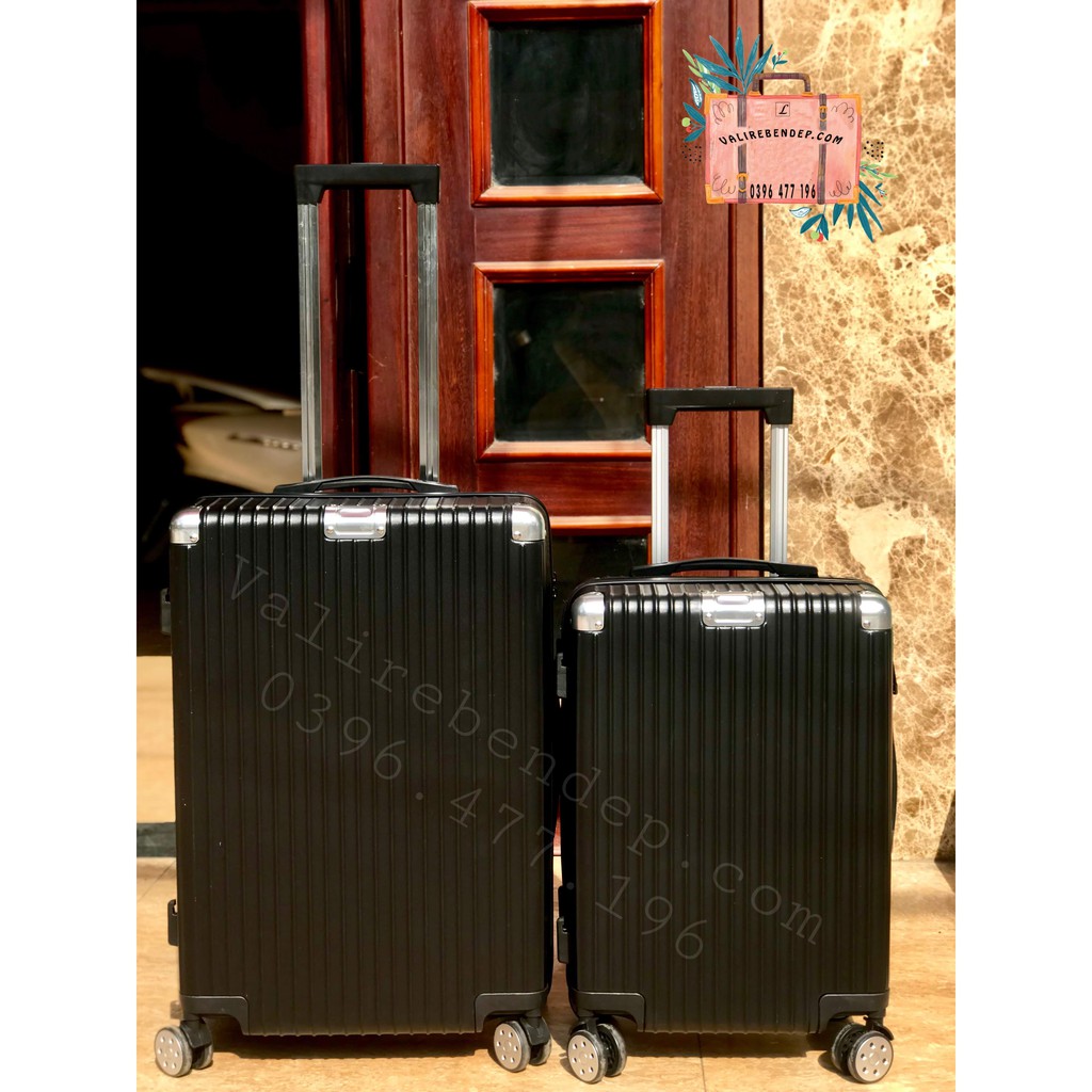 Bộ Vali RIMOWA siêu nhẹ nhám chống xước SIZE 20+24 (6màu)