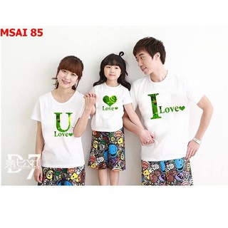 Áo thun gia đình mẫu 85