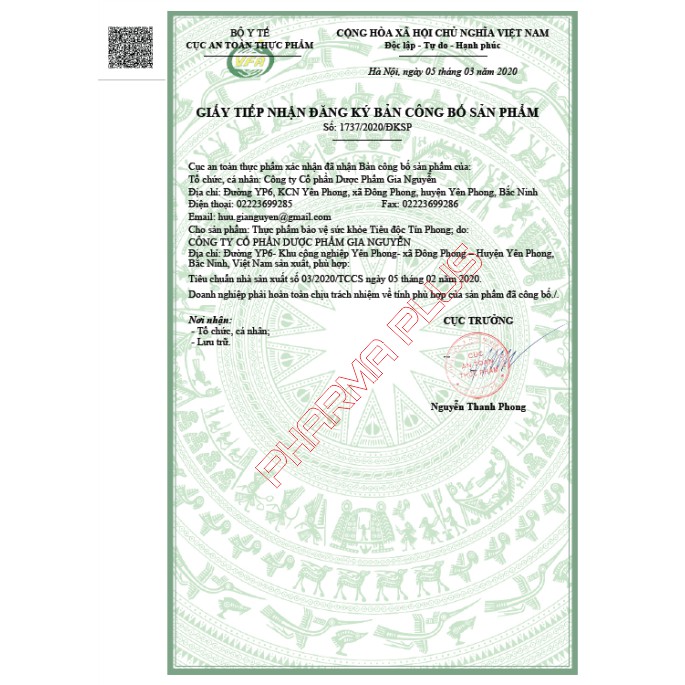 Tiêu Độc Tín Phong Dạng ống Và Tiêu Độc Tín Phong viên giúp thanh nhiệt, mát gan, tiêu độc