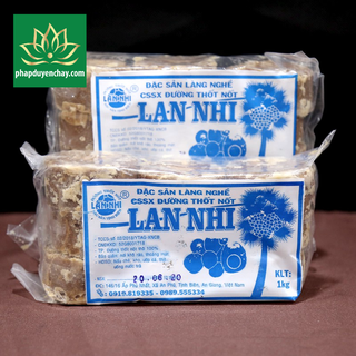 Thực Phẩm Chay - Đặc Sản Đường Thốt Nốt Lan Nhi, Gói 1kg