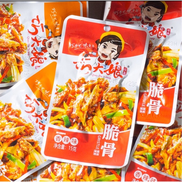1 Gói Sách Bò Cay giòn 18g ✔️Kiều Đại Nương