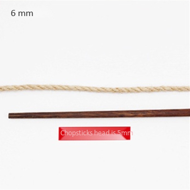 Cuộn Dây Đay 50M 6mm Tự Làm Đồ Trang Trí Đa Năng