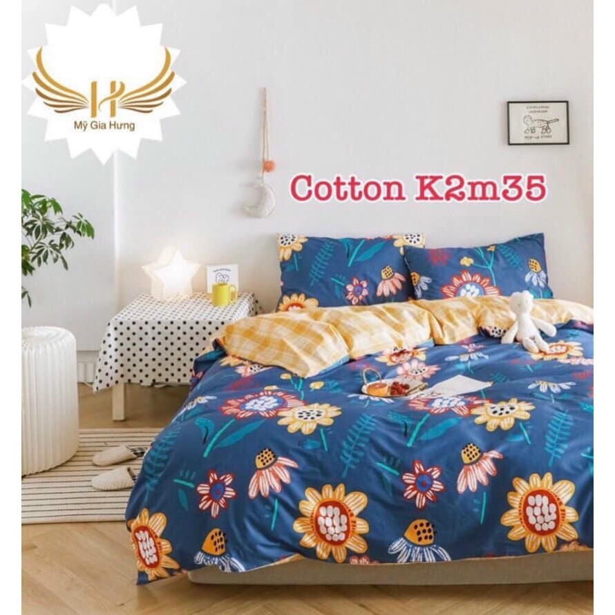 set cotton hàn quốc + mền m6=680k, m8=700k