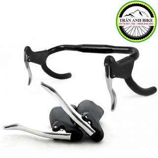 Cặp tay phanh sừng nhôm xe đạp road  (Không bao gồm ghi đông)