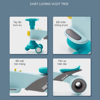 Xe chòi chân (xe lắc)có nhạc cho bé-KUB