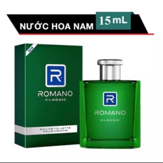Nước Hoa Nam Romano Classic 15ml