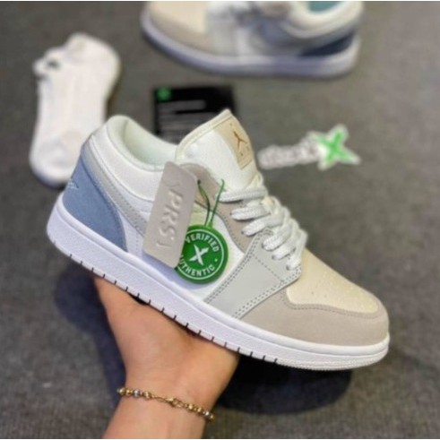 Giày Jordan Paris JD1 Cổ Thấp Gót Xanh, Giày Jodan Low Thấp Cổ Nam Nữ | BigBuy360 - bigbuy360.vn