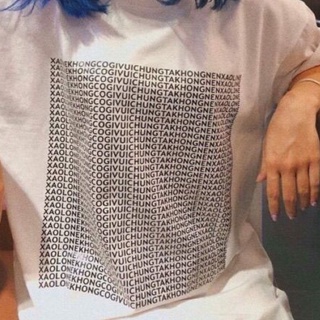 Áo Xao lon không có gì vui chúng ta không nên xaolon Em ăn cơm chưa -  unisex