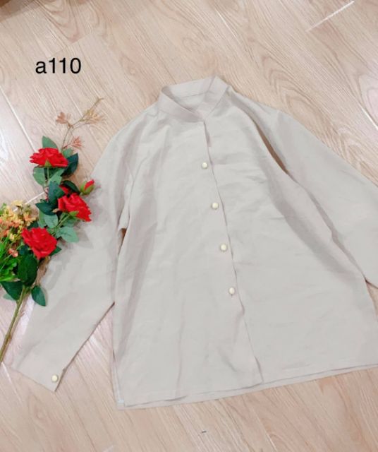Áo sơmi Hàn size L. A110