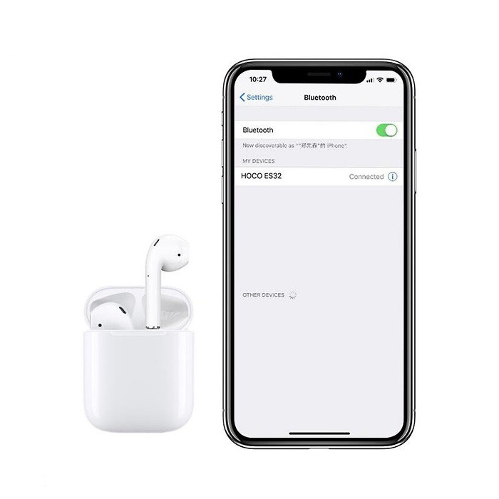 Tai Nghe Âm Thanh Hay Bluetooth Hoco EW02 ES39 Kèm Đốc Sạc, Đàm Thoại Bluetooth 5.0(CHÍNH HÃNG)