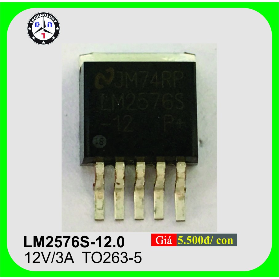 Combo 5 IC ổn áp nguồn LM2576-12V