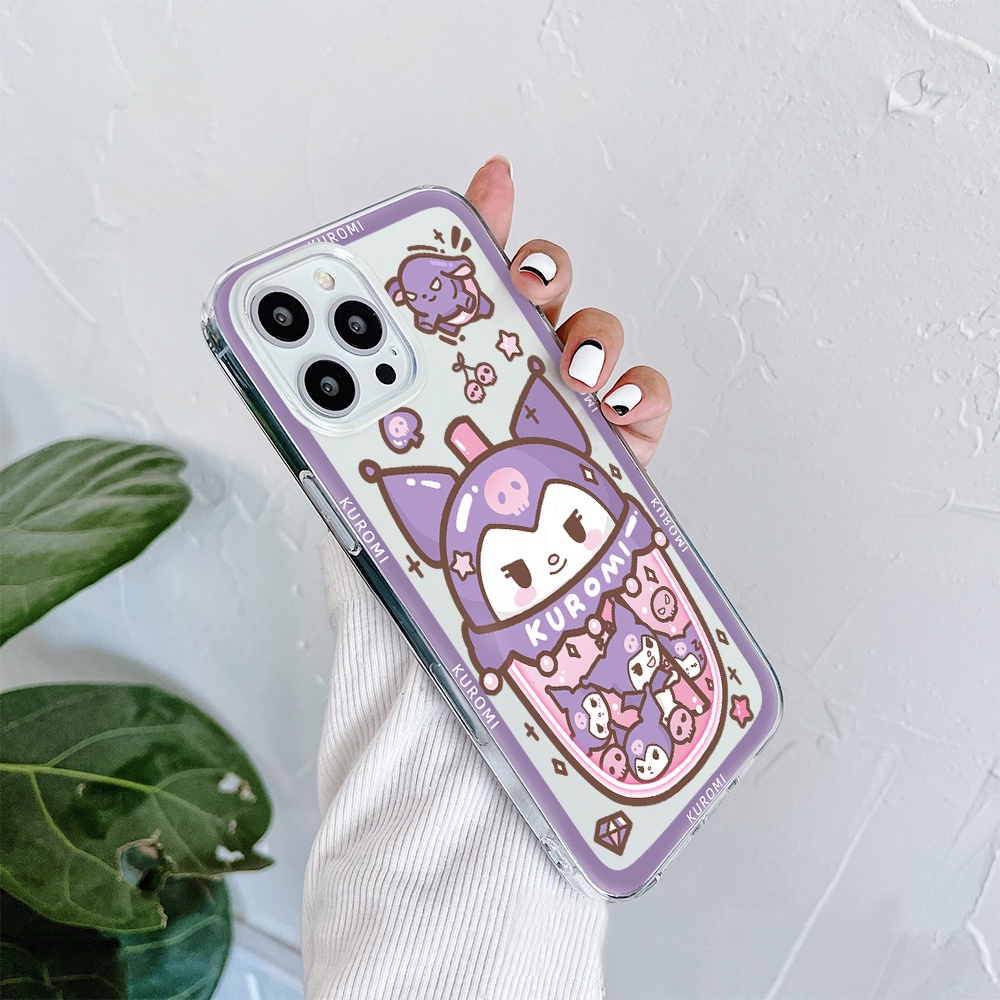 Ốp Điện Thoại Tpu Mềm Chống Sốc In Hình Kuromi Cho iPhone 11 12 13 pro max XS X XR XSMax 7 8 6 6s plus SE 2020