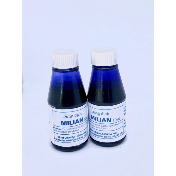 Dung dịch Milian 30ml bệnh viện Da liễu Hà Nội, trị ngoài da và chăm sóc cá cảnh