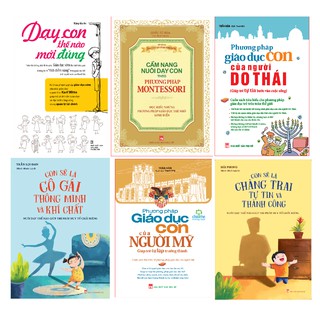 Sách - Combo Những Cuốn Sách Nuôi Dạy Con Hay Nhất Dành Cho Cha Mẹ ( Tùy Chọn)