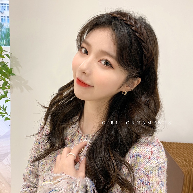 Cài tóc giả thắt bím chống trượt mẫu mới thời trang 2022