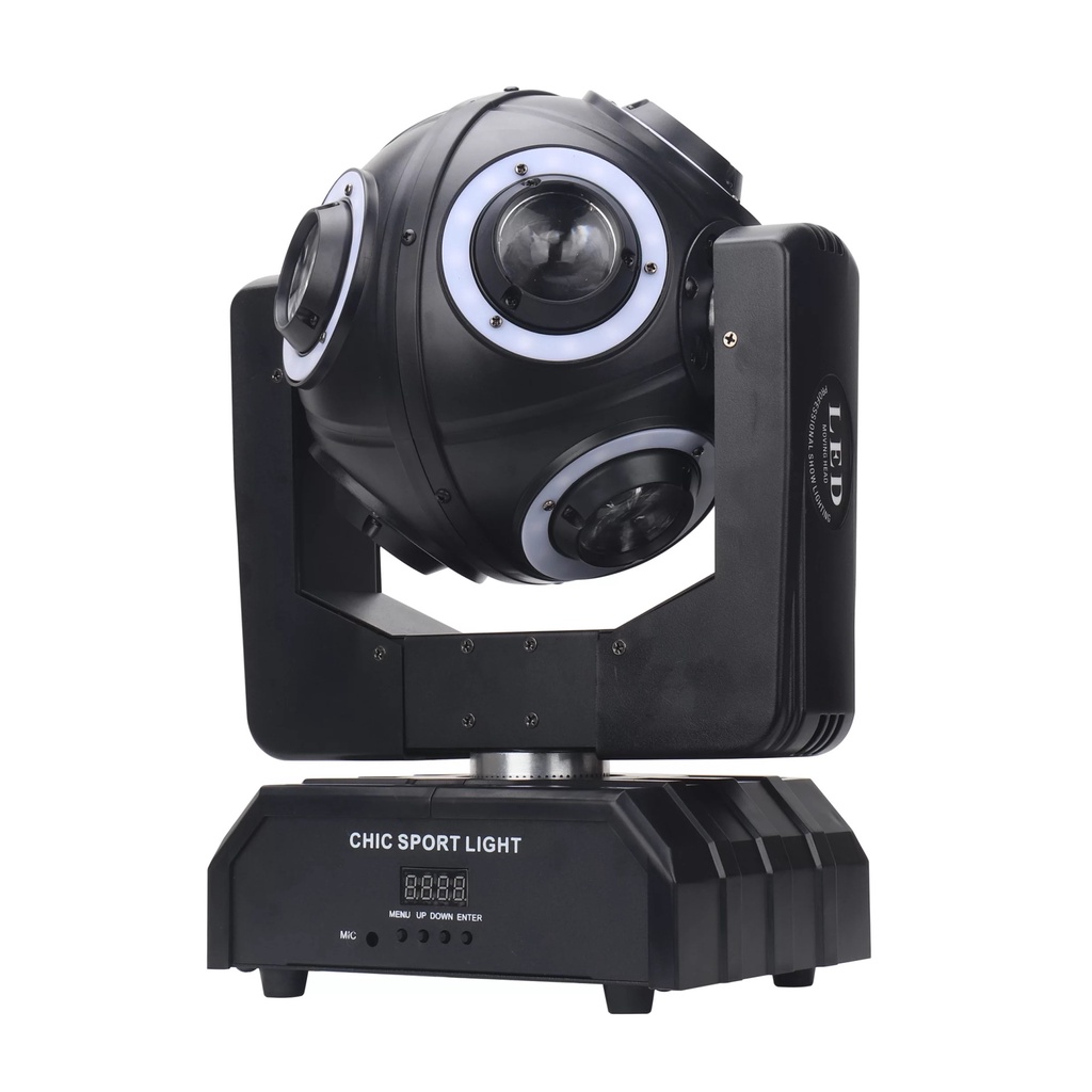 ĐÈN MOVING BALL  8 MẮT LED  NEW  - THÍCH HỢP DÙNG TRONG DISCO , CLUB , DJ.