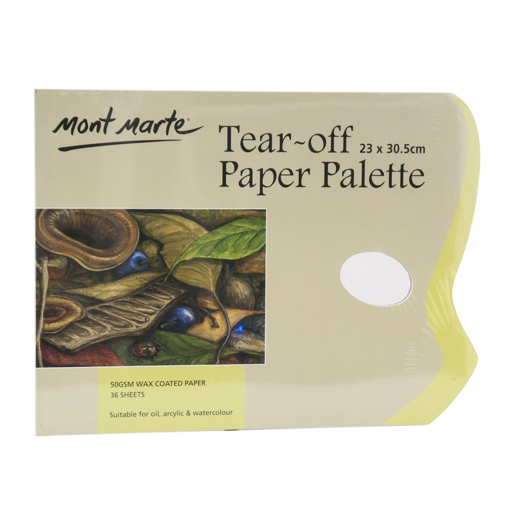 Palette giấy xé Mont Marte Tear Off Palette Pad - 36 tờ (sheet)