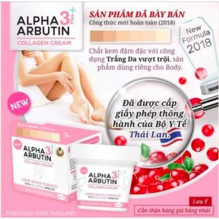 Kem dưỡng trắng da alpha arburtin 3