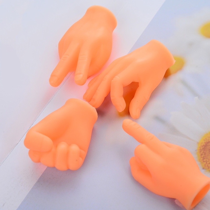 Set 4 con rối ngón tay hình dáng dễ thương